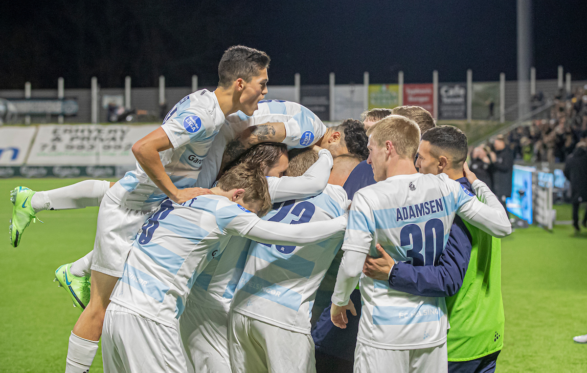 FC Helsingør vinder topkamp over FC Fredericia på Helsingør stadion!