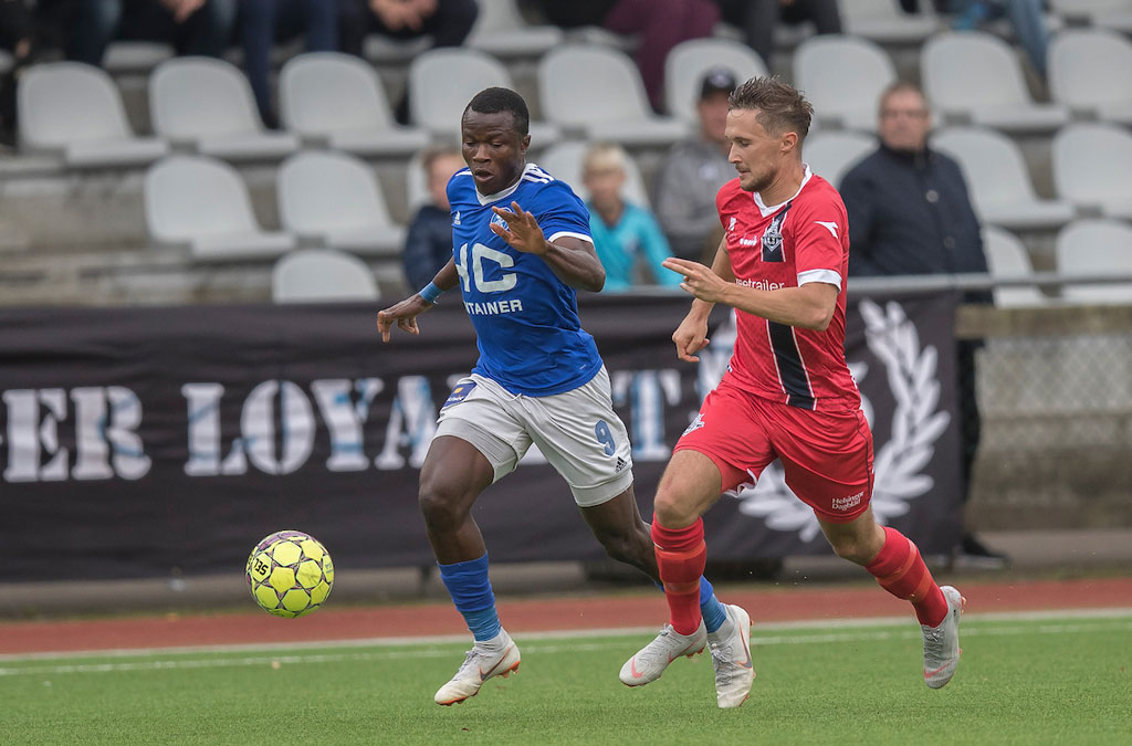 Ændringer i forhold til træningskampen mod Fremad Amager