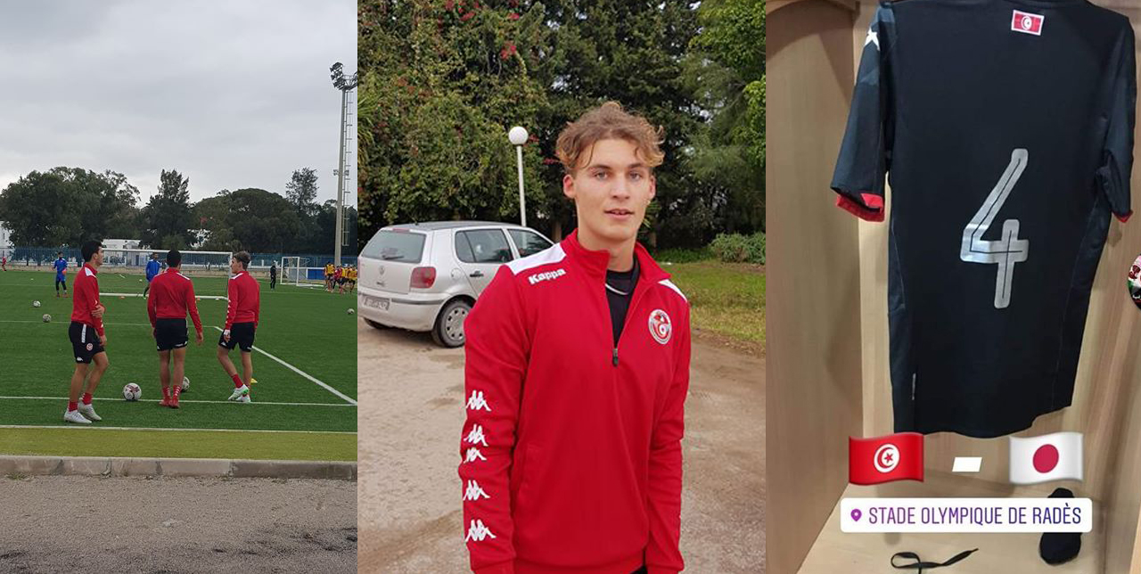 U19s Alexander Bouaziz er med på U20-landsholdet