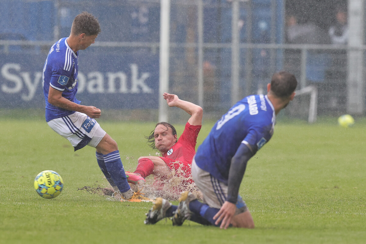 Uafgjort mod Lyngby i regnvåd træningskamp