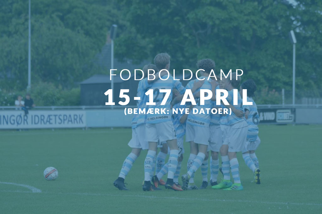 Fodboldcampen i påsken flyttet