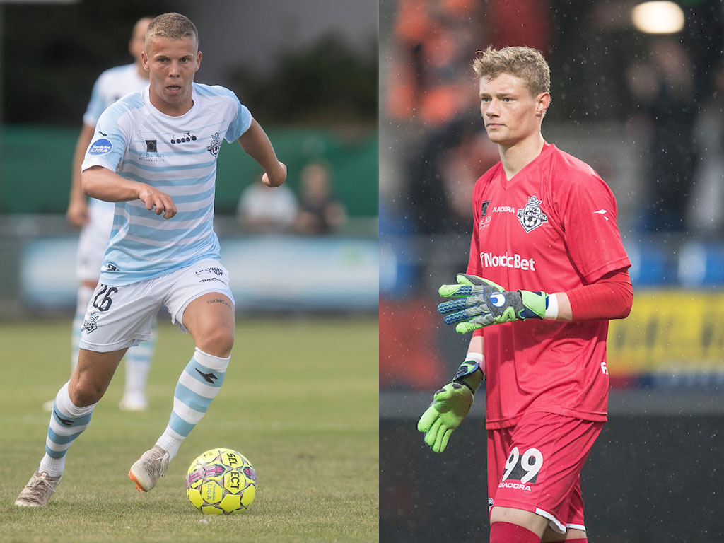 Sebastian Elvang og Lukas Bornhøft Jensen forlader FC Helsingør