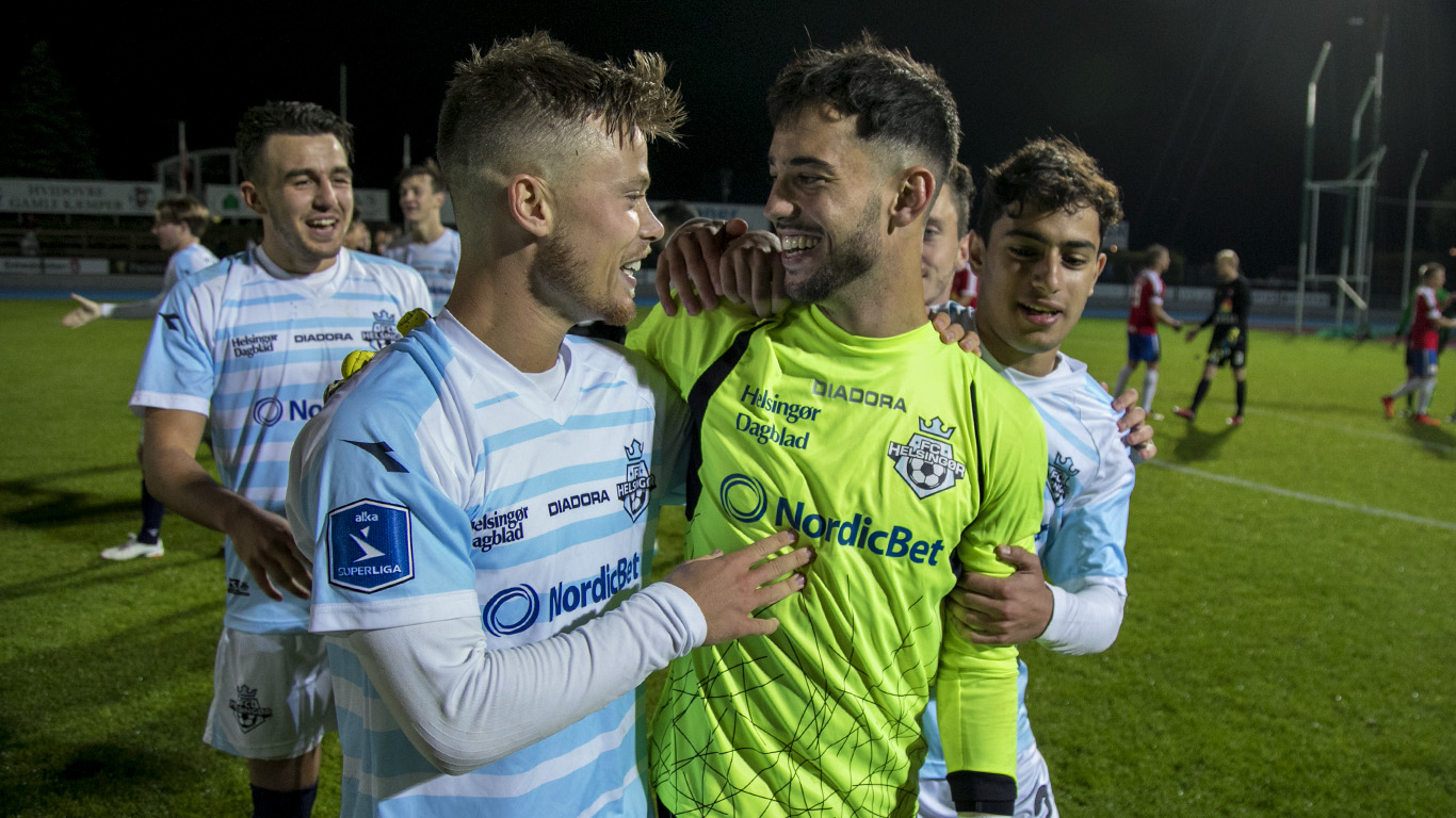 FC Helsingør videre i pokalen efter dramatisk straffesparksafgørelse.