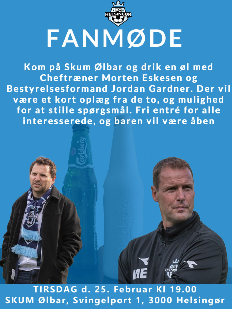 Fanarrangement på SKUM ølbar