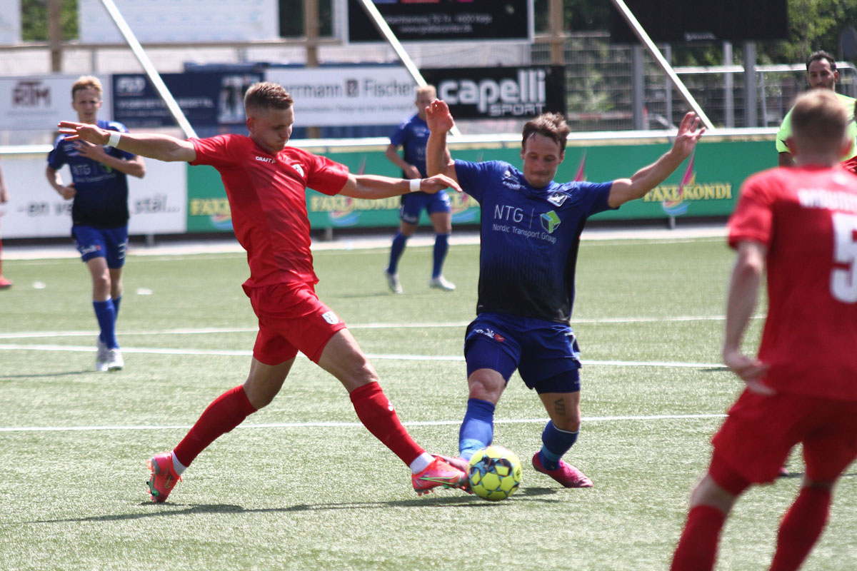 Sidste træningskamp endte 2-2