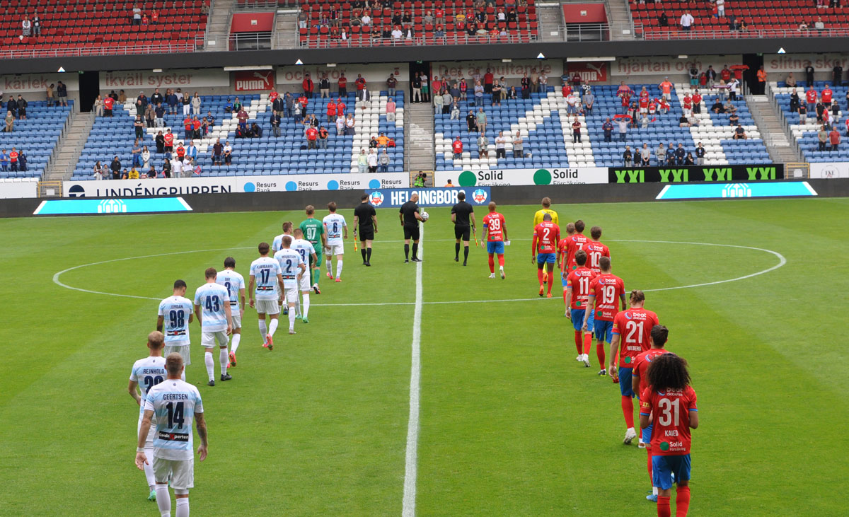 Smalt nederlag i velspillet “Øresundspokal” mod Helsingborg