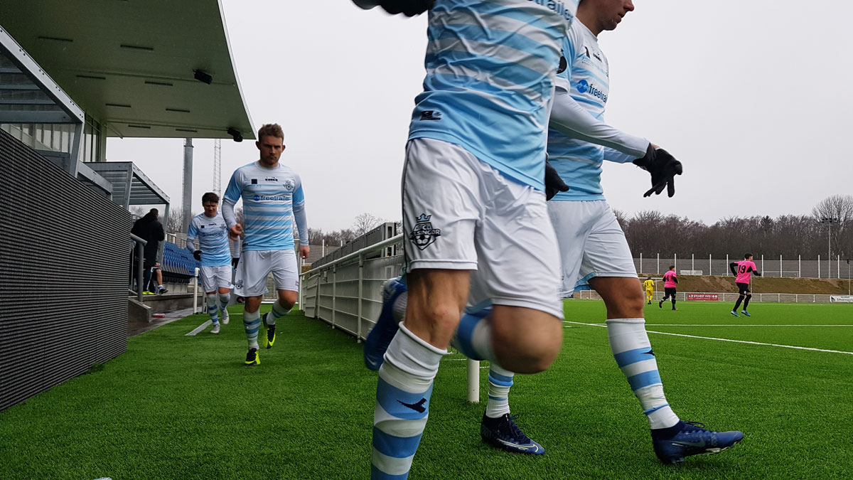 Køge Nord sendt hjem med 7-0 nederlag i vinterens sidste træningskamp