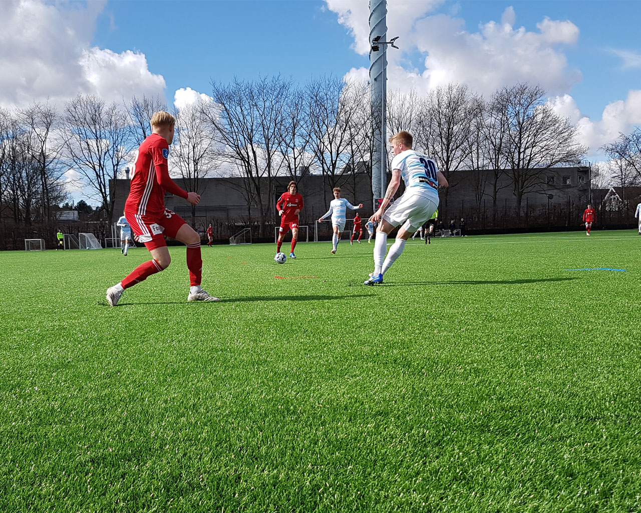 Velspillet og målrig træningskamp mod Lyngby endte med nederlag