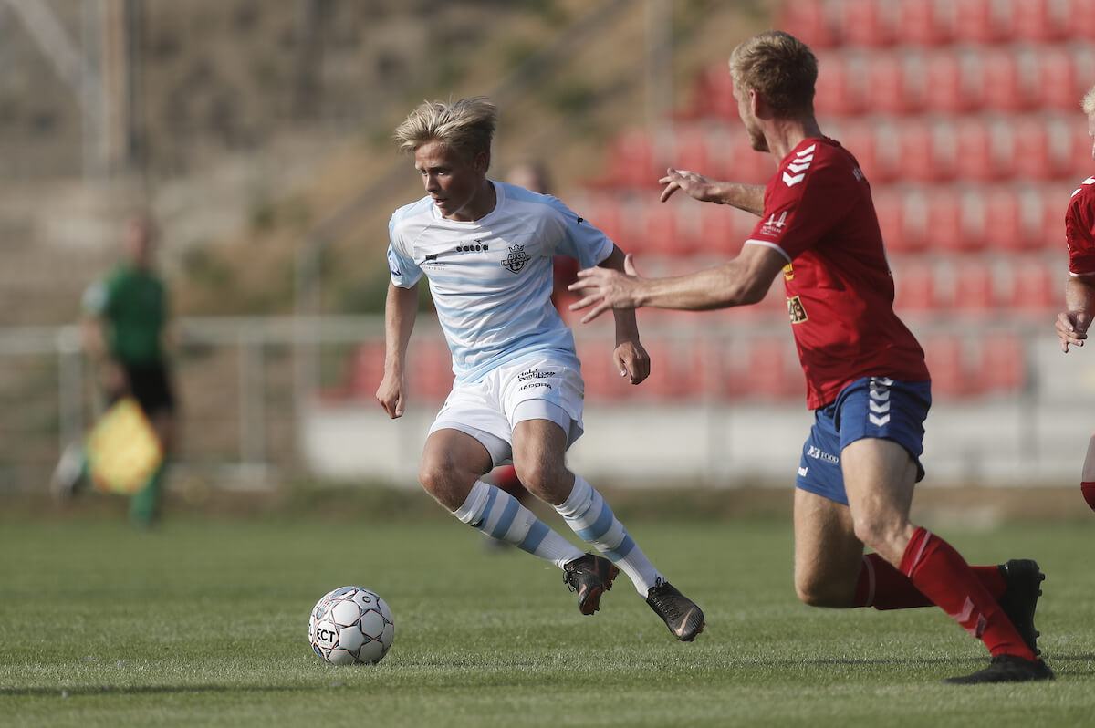 Sikker 2-0 sejr over Slagelse i pokalturneringen.