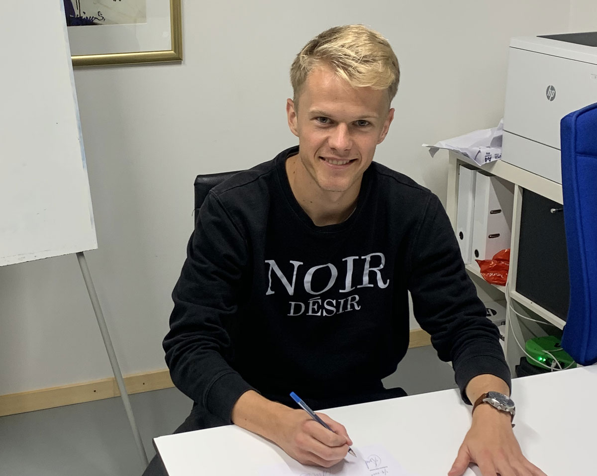 FC Helsingør skriver med Andreas Smed