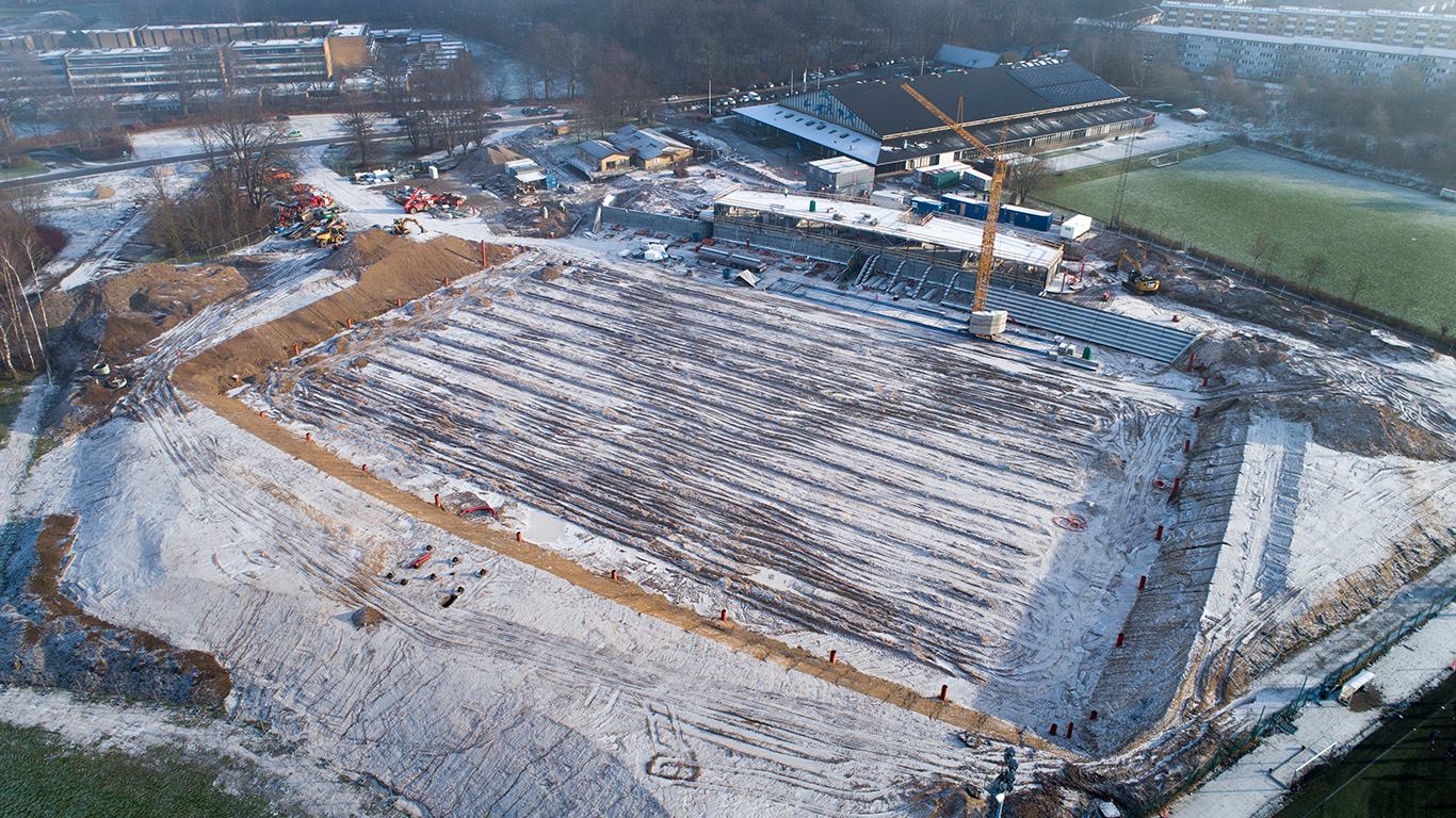 Udtalelse vedrørende ulykken på stadionbyggepladsen.