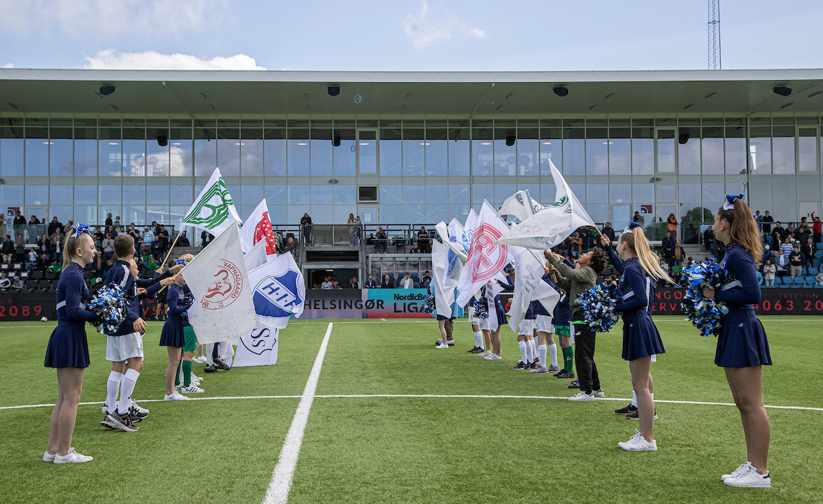 Festlig afslutning på sæsonen til den sidste hjemmekamp mod Nykøbing FC