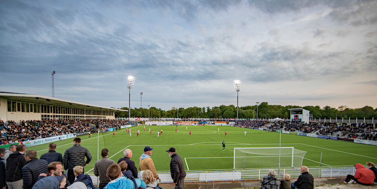 Programmet for NordicBet Liga Grundspillet 2022-2023.