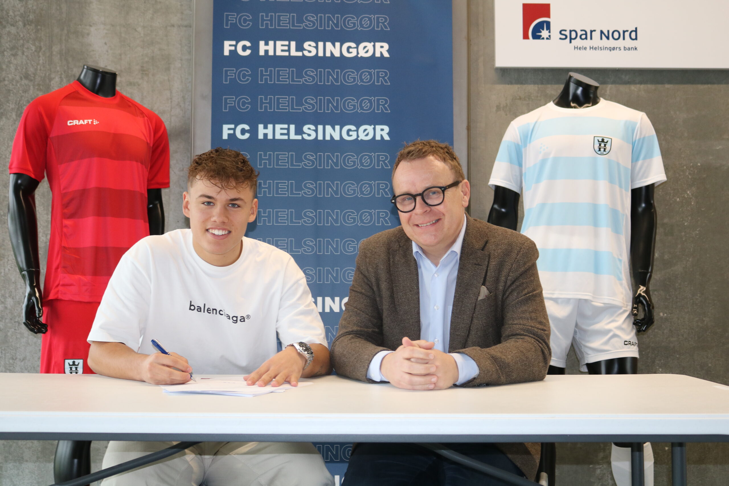 FC Helsingør skriver kontrakt med lokale Frederik Karlsen