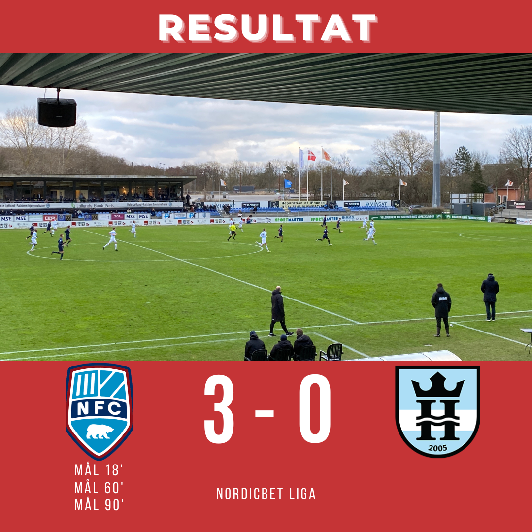 FC Helsingør taber vigtige point i Nykøbing