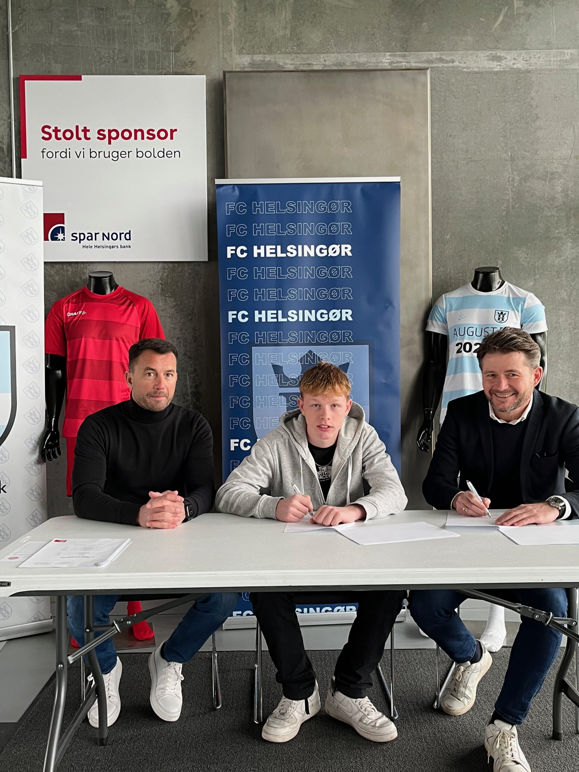 FC Helsingør skriver kontrakt med ungdomstalentet Emil Morgan Larsen