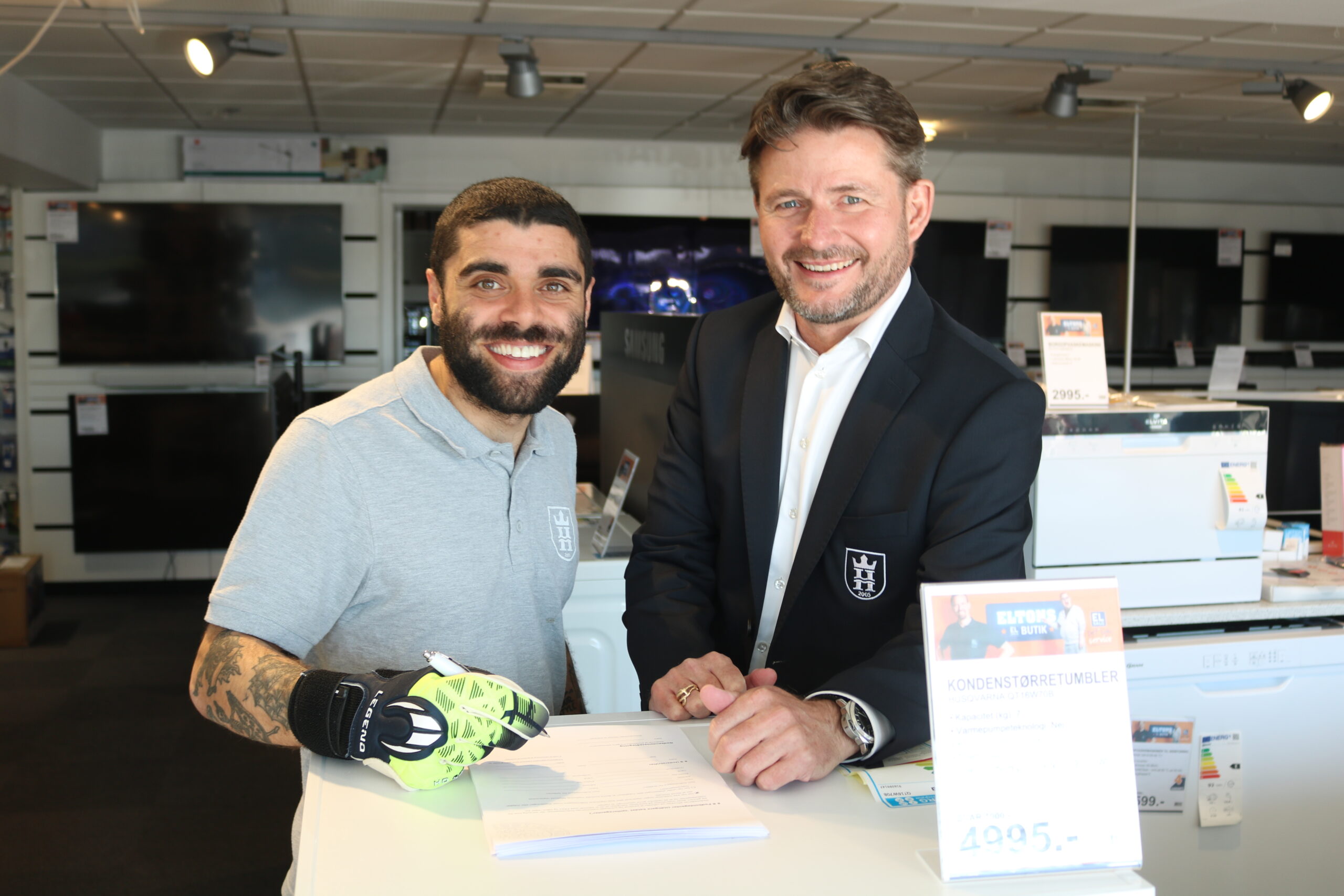 Daniel Norouzi forlænger med FC Helsingør