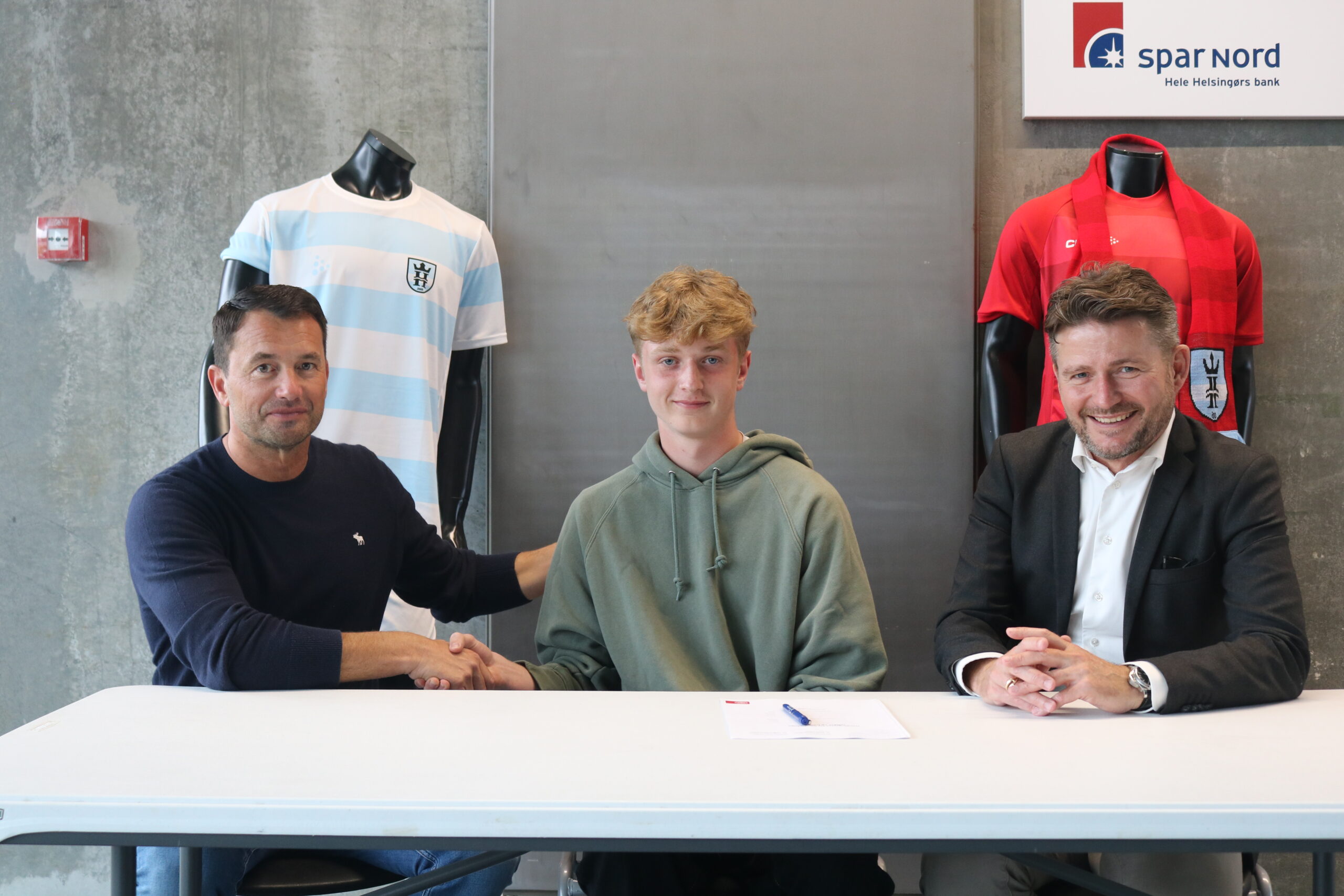 Ungdomstalent får kontrakt i FC Helsingør