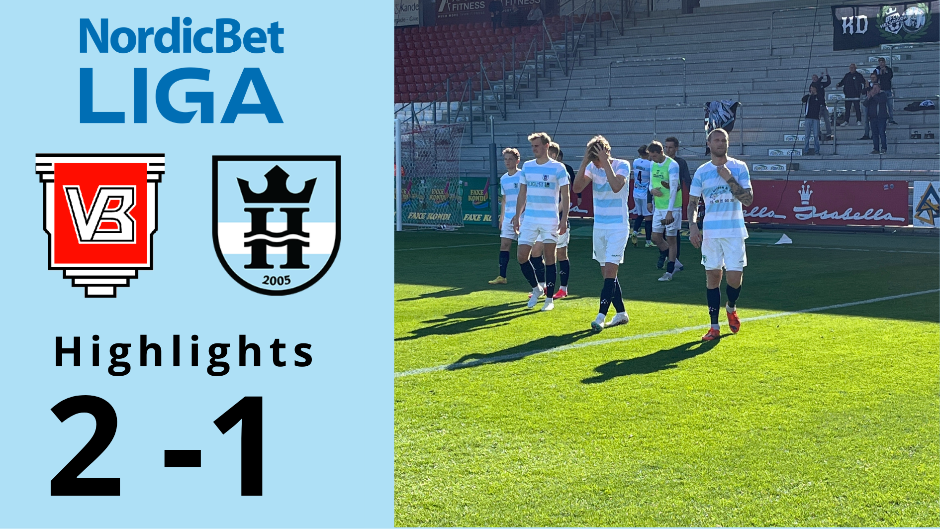 Højdepunkter fra Vejle BK – FC Helsingør