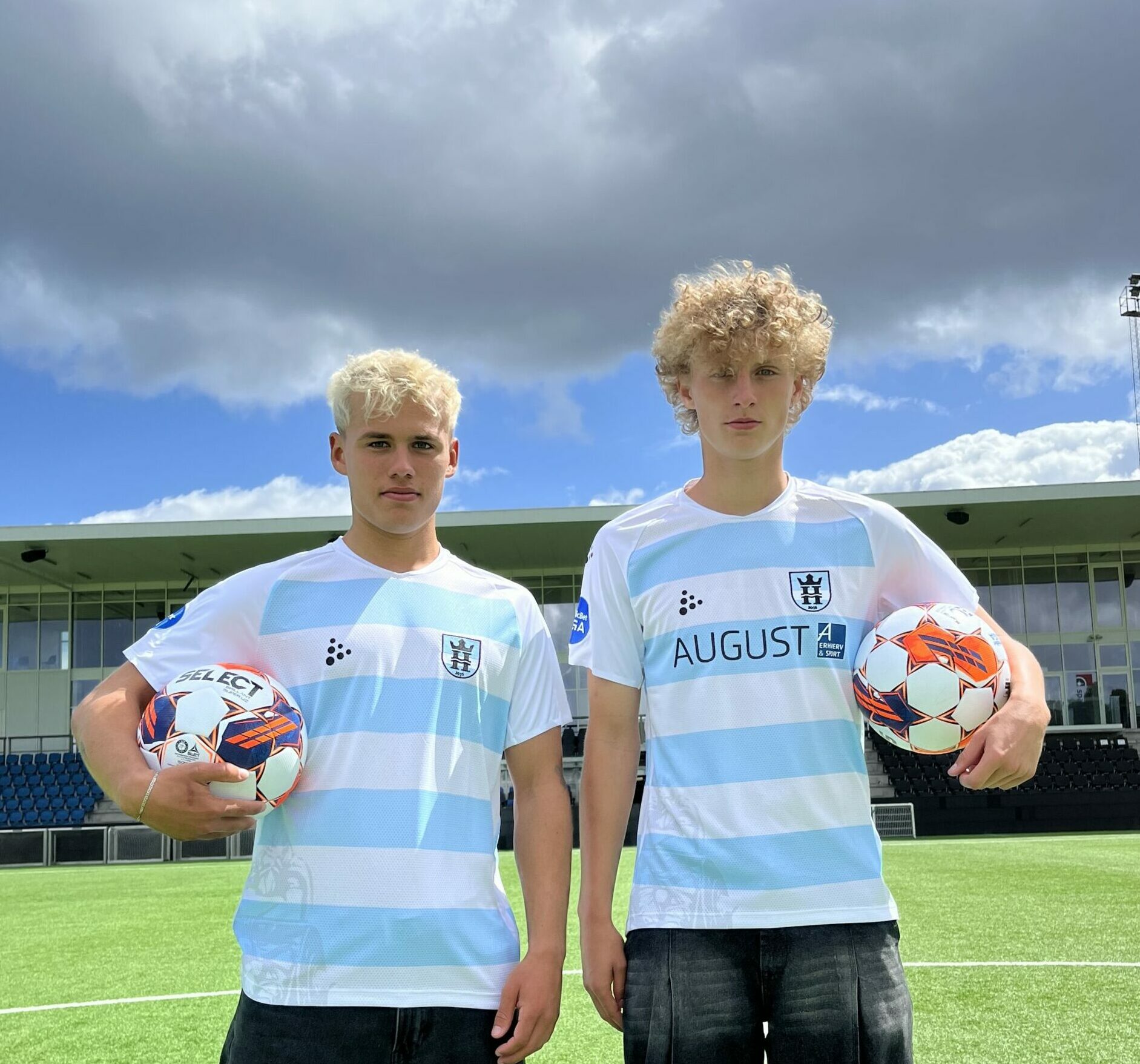 FC Helsingørs nye spillertrøjer