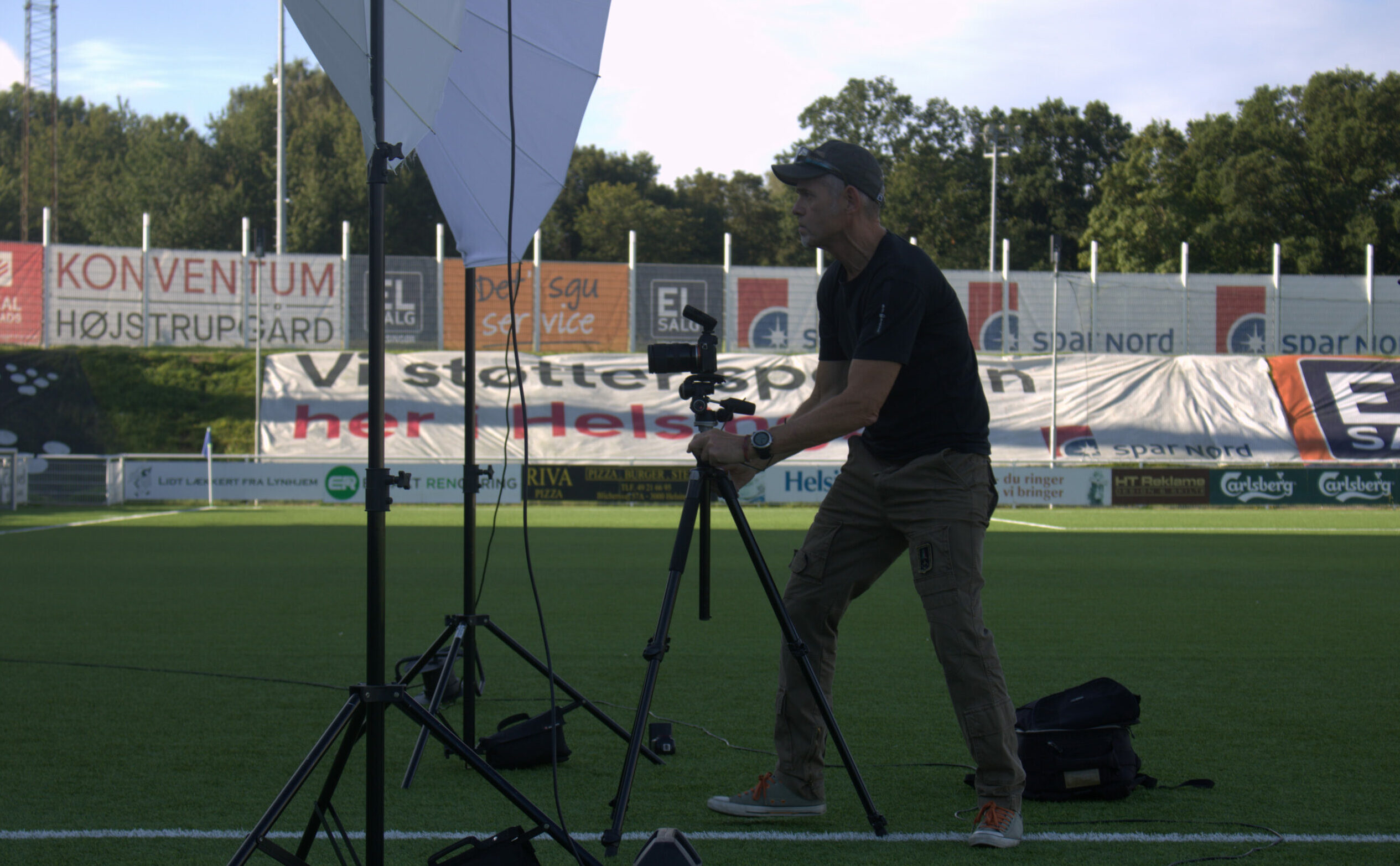 Fotosession i FC Helsingør