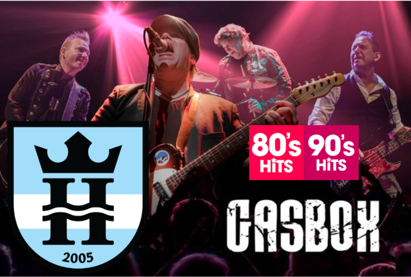 🎶 FC Helsingør inviterer til Gasbox-koncert og 80’er & 90’er fest i Helsingør Hallen! 🎉