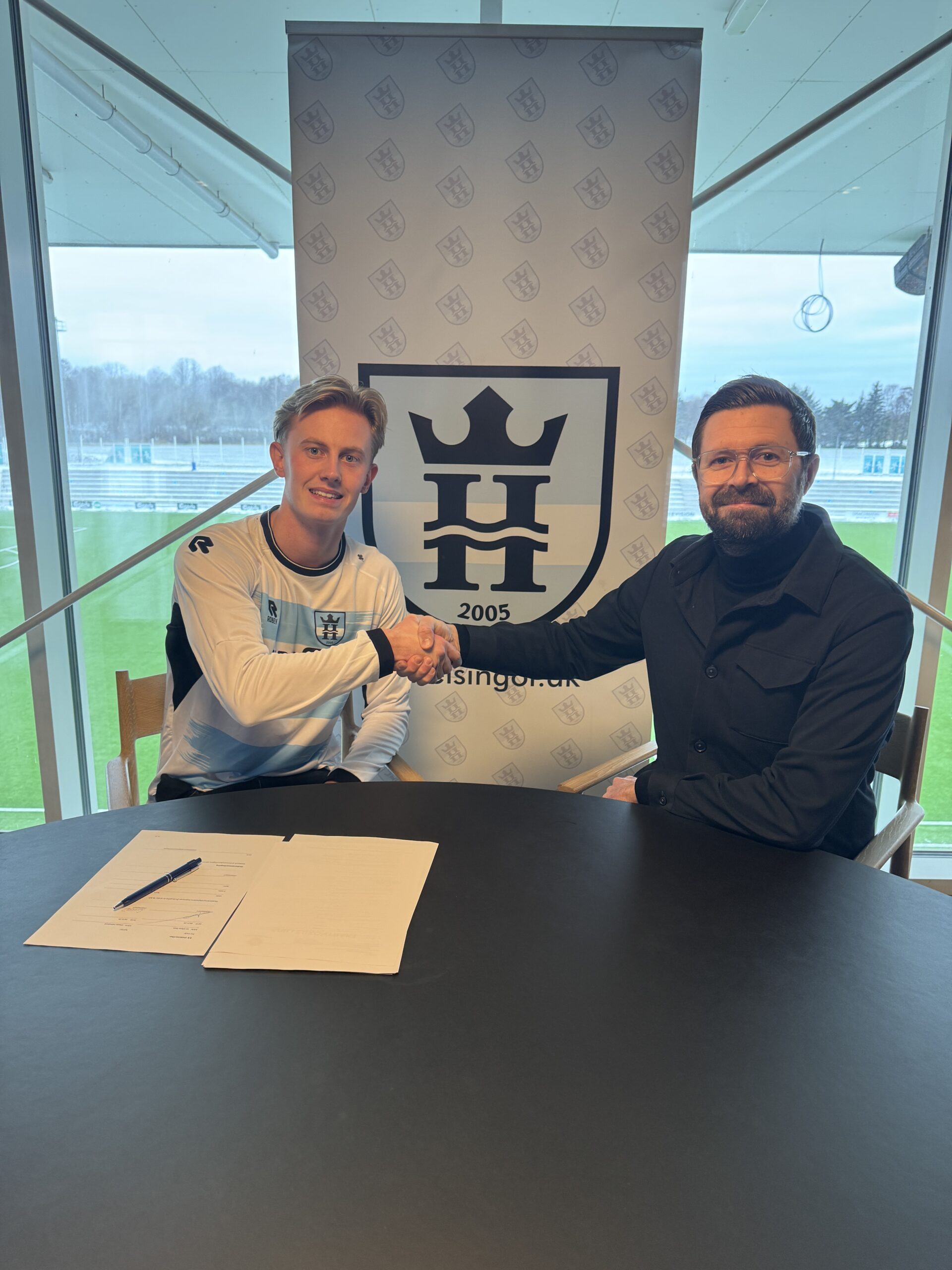 CASPER HOLMELUND SLUTTER SIG TIL FC HELSINGØR